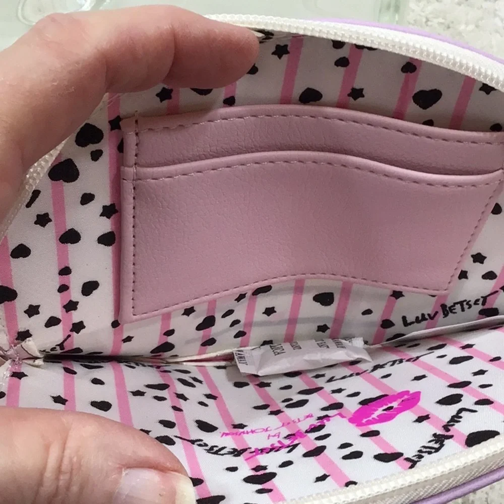 Betsey Johnson unicorn wristlet NWT